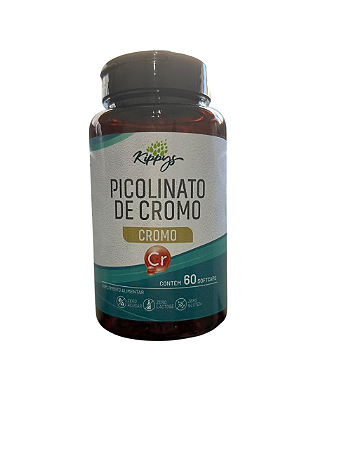 Picolinato de Cromo Softgel - 60 cápsulas - Equilíbrio Metabólico e Controle do Apetite | Kippys Naltural