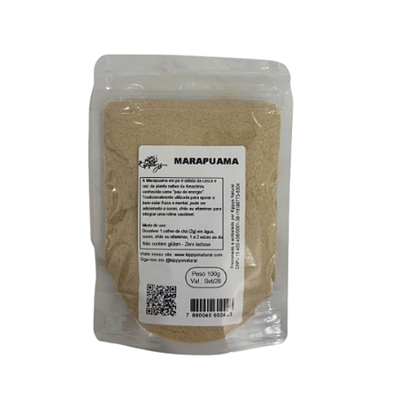 Marapuama em pó 100g - Kippys Natural