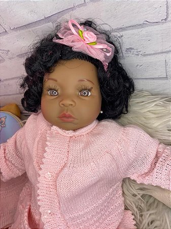 Bebê Reborn Ísis com Corpo de Pano - Que Sonho de Neném