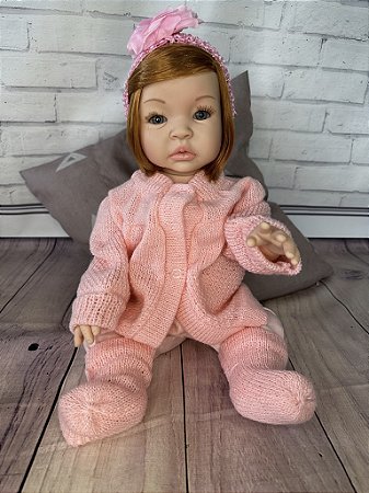 Bebê Reborn Sophia com Corpo de Vinil Siliconado super macio - Que Sonho de Neném