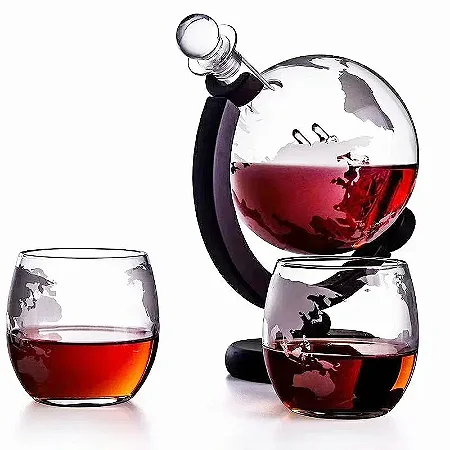 Kit decanter para whisky