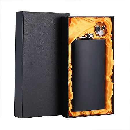 Cantil inox de bolso para whisky