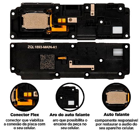 Alto Falante Moto G8 Campainha Original Compatível com Motorola