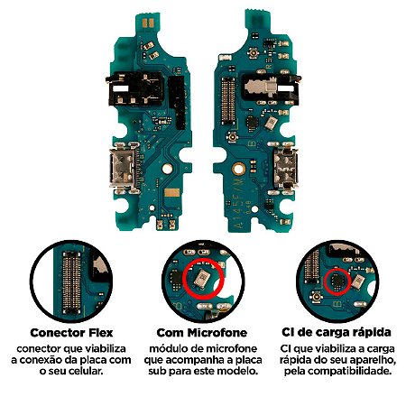 Placa Galaxy Sub A32 4G Galaxy Sem Ci Original Compatível com Samsung -  SkyTech Solutions