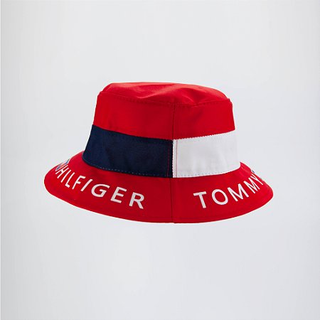 Chapéu Bucket Hat Unissex Estilo Tommy