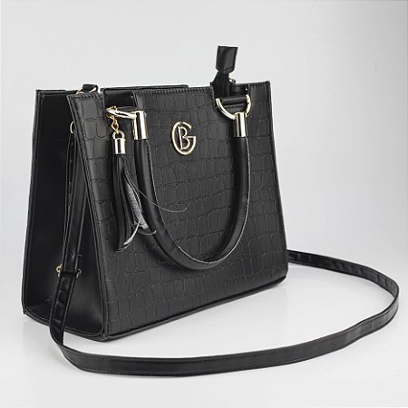 Bolsa Transversal E Lateral De Ombro Feminina Mulher Para Trabalho Faculdade Executiva