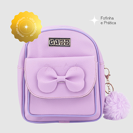 Mini Mochila Feminina Pequena Menina Adulto e Infantil