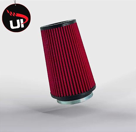 Filtro de Ar Duplo Fluxo Vermelho  Fino - RS Filtro