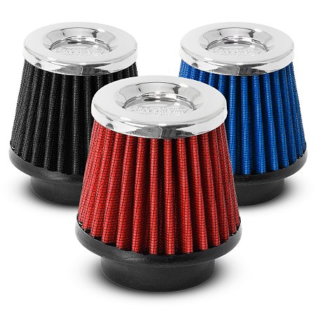 Filtro de Ar Esportivo RCI Cônico Baixo 6cm Mono Fluxo 52mm
