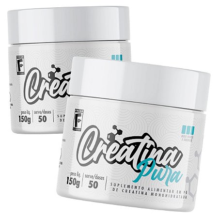 Combo: 2 Creatinas Monohidratada Pura 150g (300g total)