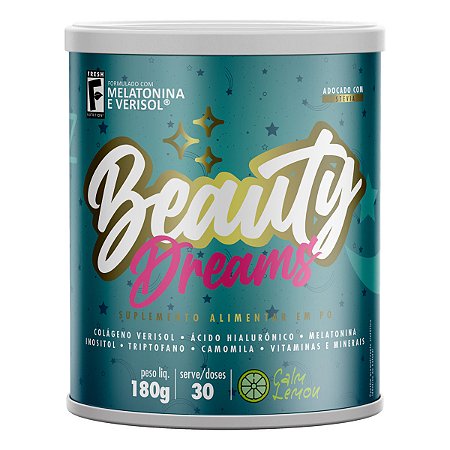 Beauty Dreams 180g Limão com Camomila - Colágeno Verisol com Melatonina