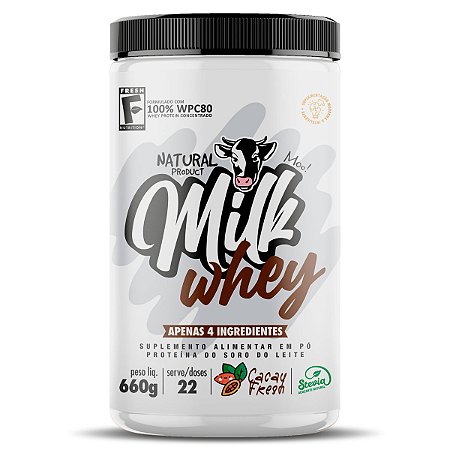 Milk Whey Cacau Fresh 660g (WPC 80%)