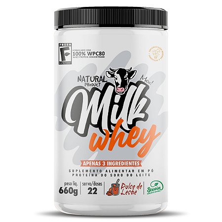 Milk Whey Doce de Leite Fresh 660g (WPC 80%)