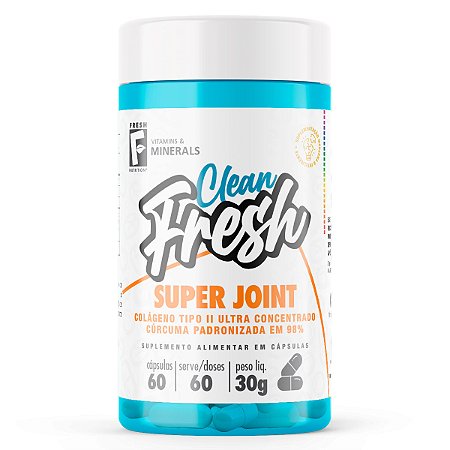 Super Joint Ultra Concentrado 60 cápsulas - Colágeno Tipo II + Cúrcuma