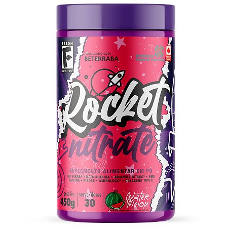 Rocket Nitra Com Cafeína Melancia 450g