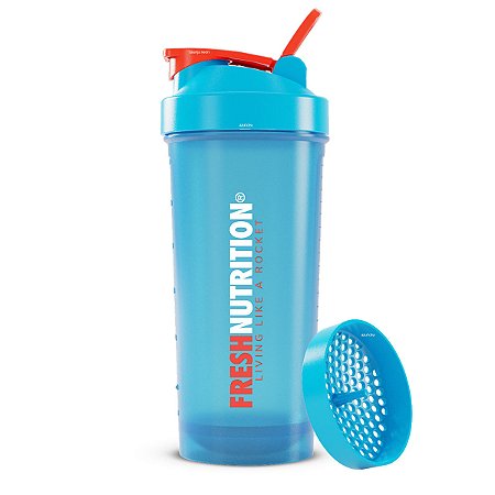 Coqueteleira Crazy Astronaut Plus Azul e Laranja