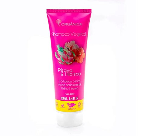SHAMPOO VEGETAL PITAYA E HIBISCO 250 ML