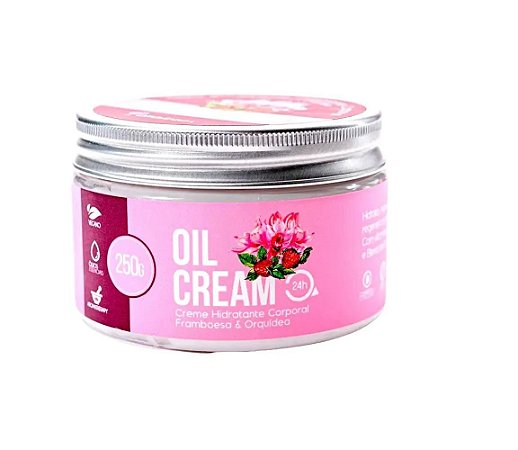 OIL CREAM HIDRATANTE FRAMBOESA E ORQUIDEA 250 G