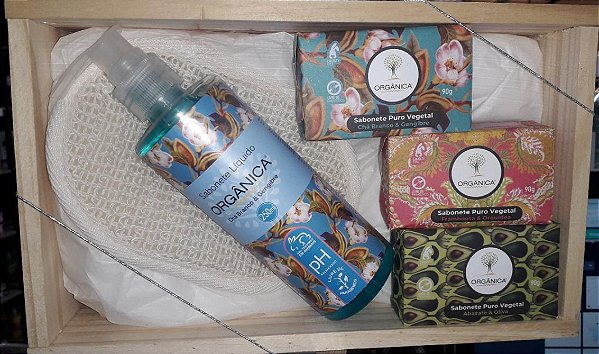 KIT PARA BANHO INFINITO CHA BRANCO E GENGIBRE