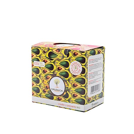 KIT TRES SABONETE CUBO PURO VEGETAL