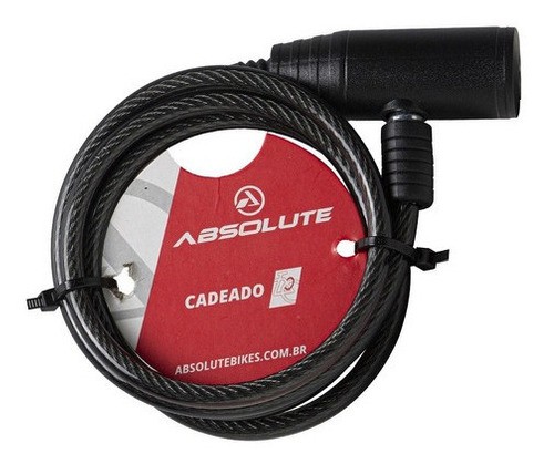 Cadeado 1M x 6MM Espiral Absolute