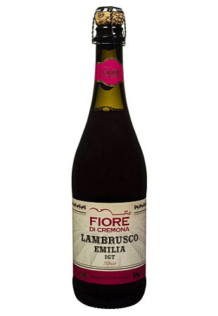 LAMBRUSCO FIORE DI CREMONA ROSSO OU TINTO