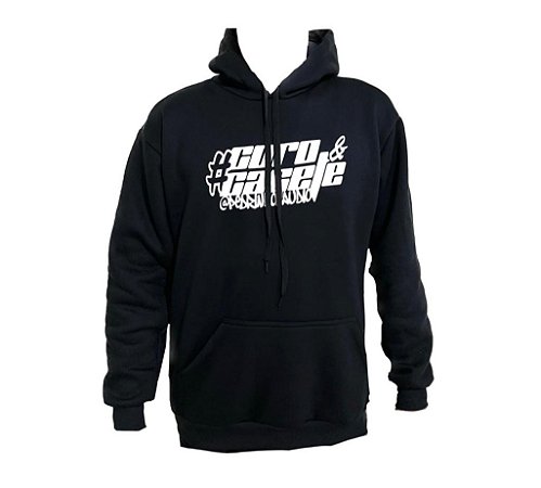 Moletom #Coro&Cacete Preto