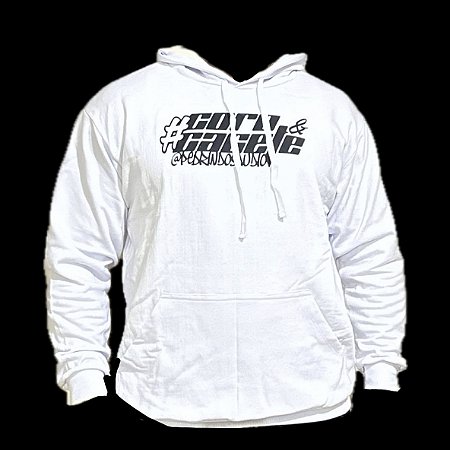 Moletom #Coro&Cacete Branco