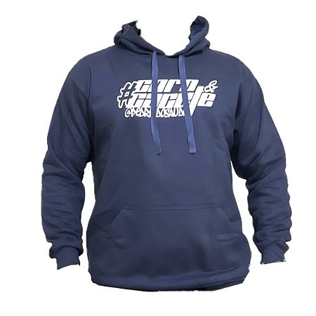 Moletom #Coro&Cacete Azul Marinho