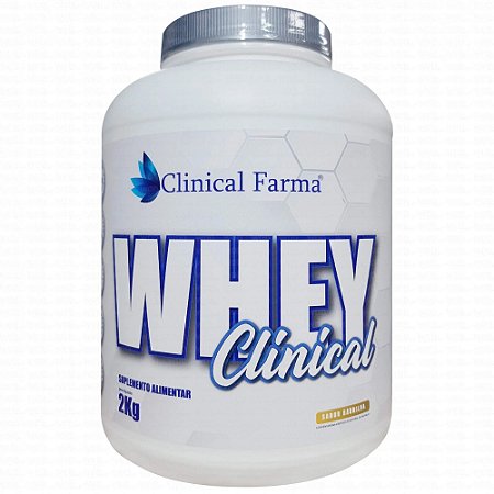 Whey Clinical 2Kg Clinical Farma