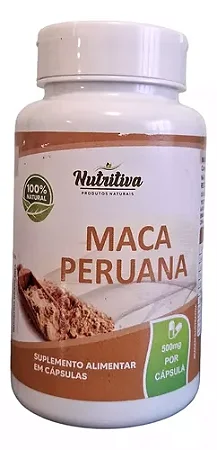 Maca Peruana 100 Cápsulas - Nutritiva