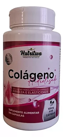 Colágeno Hidrolizado 100 Cápsulas Nutritiva