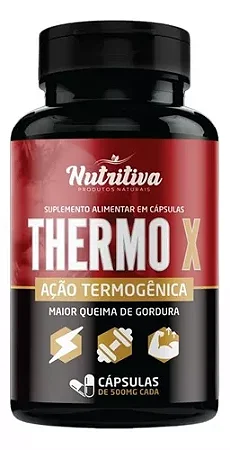 Termogênico Thermo X 100 Cápsulas Nutritiva