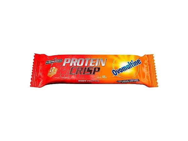 Barra de Proteína Integralmedica Crisp Ovomaltine 45g