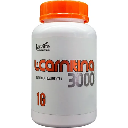 L-carnitina 3000 - La Vitte - 30 TABLETES