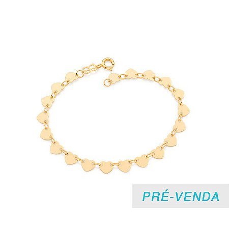 Pulseiras de corações
