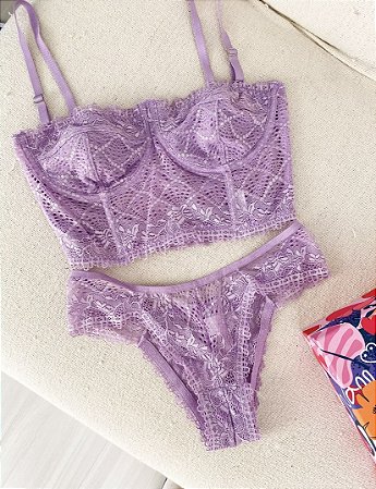 Conjunto Encanto Renda