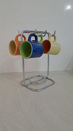 Suporte para Xícaras e Pires de Café