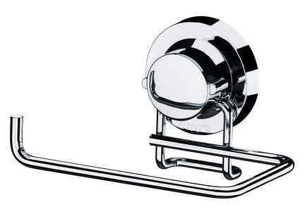 Suporte Papel Higiênico c/ Ventosa  - Cromado