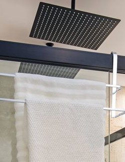 Toalheiro de Box duplo 45 cm