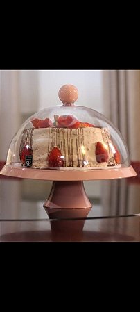 Porta Bolo Bubble_250 com Pé