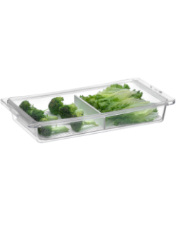 Travessa Retangular 3,4L Com Grade - Cristal