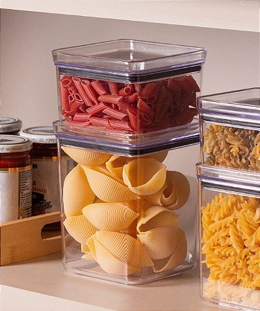 Pote Hermetico Lumini Retangular 1300 ml