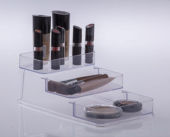 Organizador Diamond Triplo 26 x 16 x 10 cm