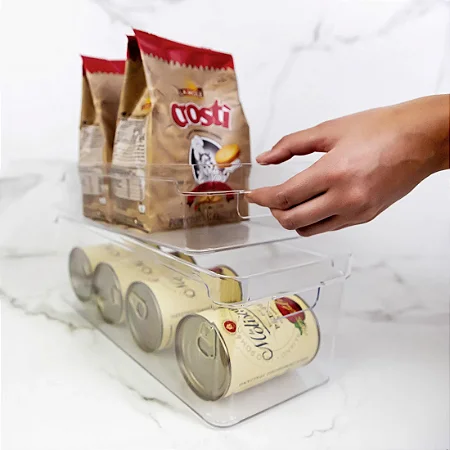 Cesto Organizador Clear - 6,8L