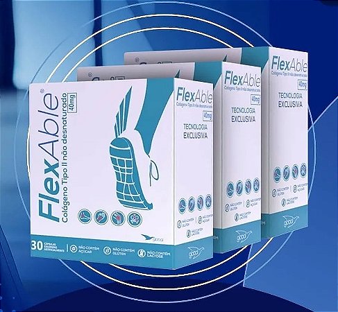 Flexable colageno tipo II 40 mg