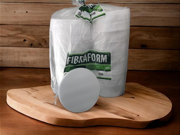 Disco De Isopor 30cm Fardo Com 400 Discos Fibraform