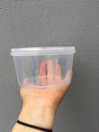 Pote com lacre 500ml Caixa á granel com 300unid k-pack