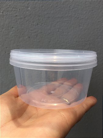 Pote Com Lacre 250ml Caixa Com 24 Kit C/10unidades Cada K-pack