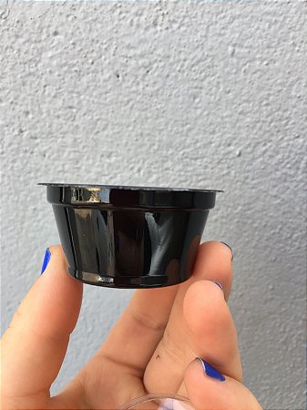 Pote Para Molho Molheira 30ml Preta G695 Caixa Com 700 Conjuntos Galvanoteck